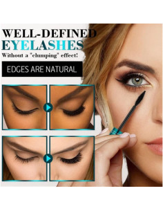 Máscara de Pestañas 4D QIIZTOOZ Volumen y Longitud 5X 2