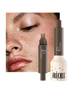 Bolígrafo de Sello de Pecas Falsas DIARIO BAISEN - Castaño Ceniza