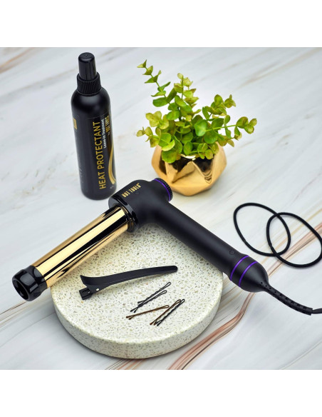 Rizador de Cabello Hot Tools Pro Artist 24K Gold 3.2 cm Rizador de Cabello Hot Tools Pro Artist 24K Gold 3.2 cm