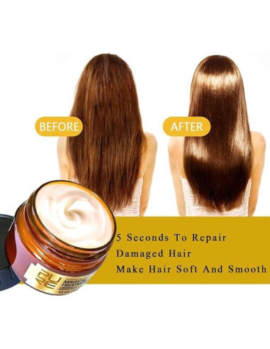 Máscara Mágica para el Cabello PURC 120ml - 2 Pcs Tratamiento