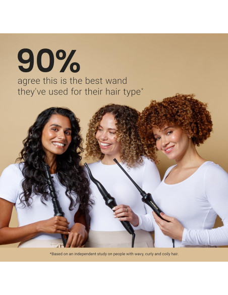 Curlsmith Varita Defrizzion para Rizos - 4 Accesorios Incluidos