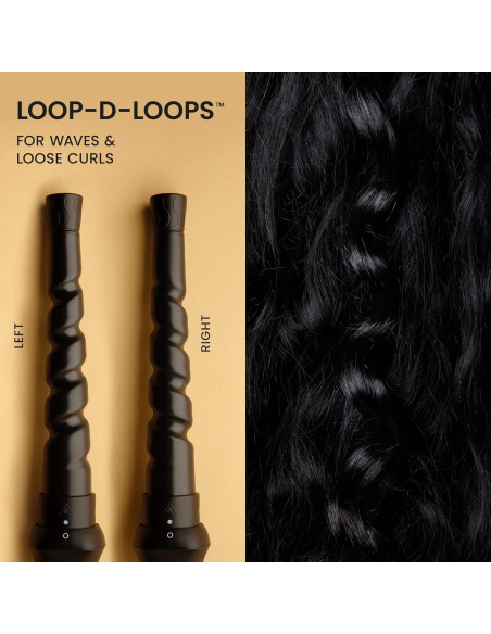 Curlsmith Varita Defrizzion para Rizos - 4 Accesorios Incluidos