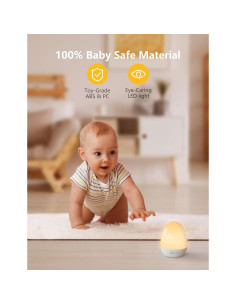 Luz Nocturna MediAcous LED Recargable para Bebés 200H 2