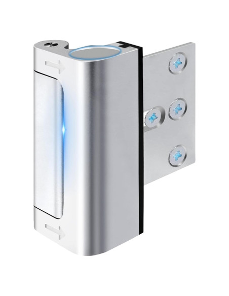 Cerradura de Refuerzo de Seguridad Auzev Plateada 1Pack