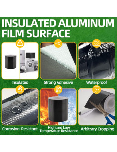 Cinta de Reparación Impermeable Bellisinno 7.62 cm x 9.75 m 2