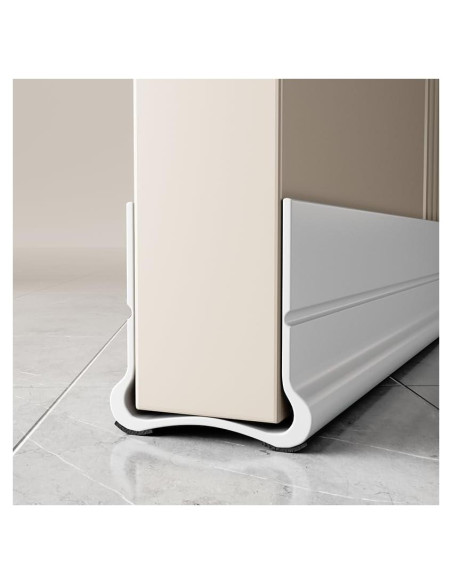 Tapón de Corrientes de Aire para Puertas VI EN POPO 93 cm Blanco