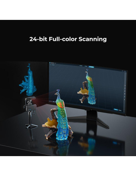 Escáner 3D Creality CR-Scan Ferret Pro, Precisión 0.1mm