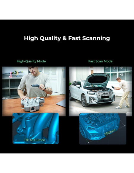 Escáner 3D Creality CR-Scan Ferret Pro, Precisión 0.1mm