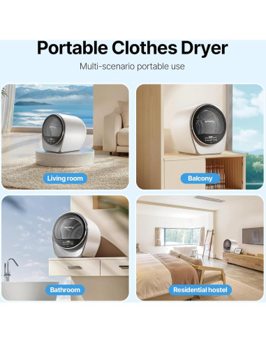 Secadora Compacta Effidry GDZ30-251E 30L 110V Portátil