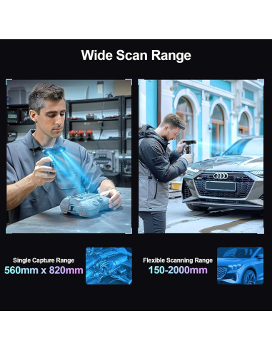 Escáner 3D Creality CR-Scan Ferret SE, 0.1mm, 30FPS, color