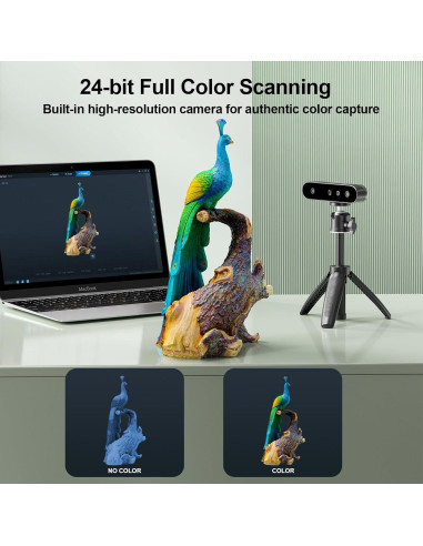 Escáner 3D Creality CR-Scan Ferret SE, 0.1mm, 30FPS, color