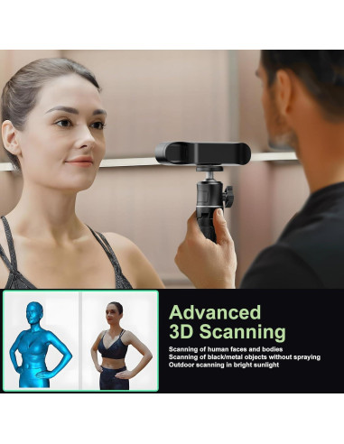 Escáner 3D Creality CR-Scan Ferret SE, 0.1mm, 30FPS, color