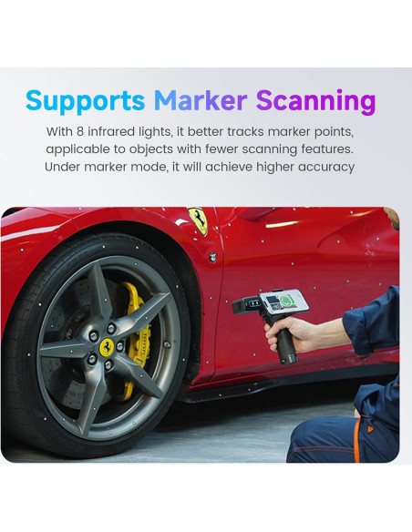 Escáner 3D Creality CR-Scan Otter Lite, 0.05mm, Inalámbrico