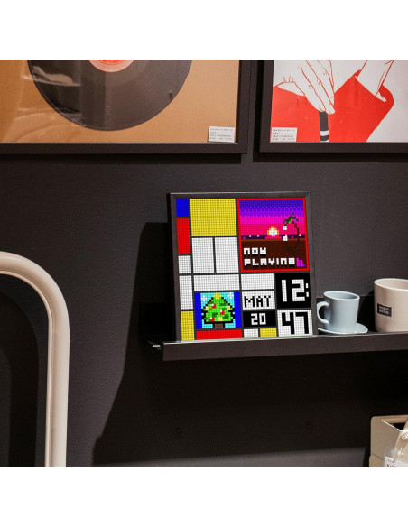 Divoom Pixoo-64 Pantalla LED 10.3" + Tiivoo-2 Altavoz Bluetooth Verde