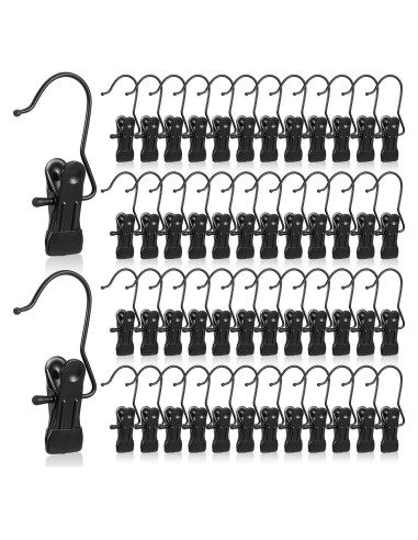 50 Clips para Colgar Botas CIATBYYJ, Metal Antideslizante