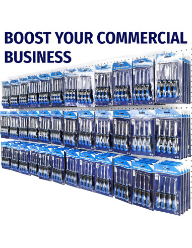 Ganchos de Pegboard Poetiske 8" (20.32 cm) Acero Inoxidable 50PCS