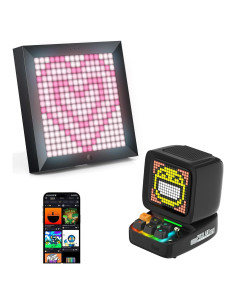 Divoom Pixoo Pantalla de Arte Pixel y Ditoo Pro Altavoz Bluetooth