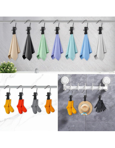 50 Clips para Colgar Botas CIATBYYJ, Metal Antideslizante