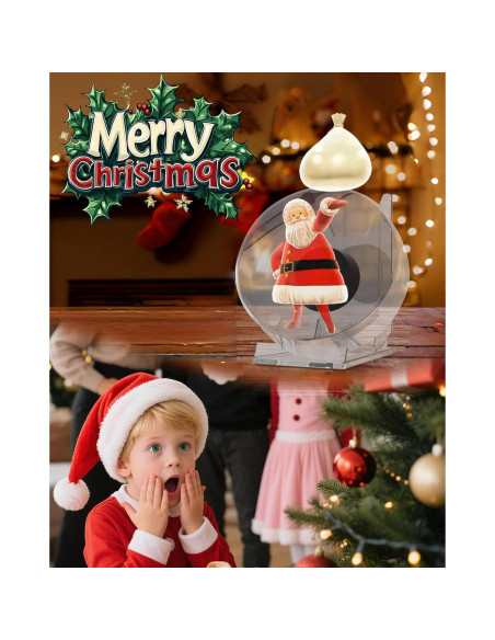 Proyector Holográfico 3D Genérico 12 cm con Audio y Cubierta Proyector Holográfico 3D Genérico 12 cm con Audio y Cubierta