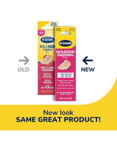 Almohadilla Moleskin Dr. Scholl's 1 rollo 59.87g 2