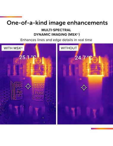 Cámara Térmica FLIR ONE Pro para iPhone 15 USB-C 320x240