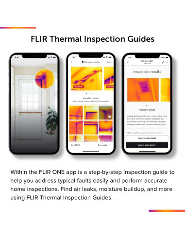 Cámara Térmica FLIR ONE Pro para iPhone 15 USB-C 320x240