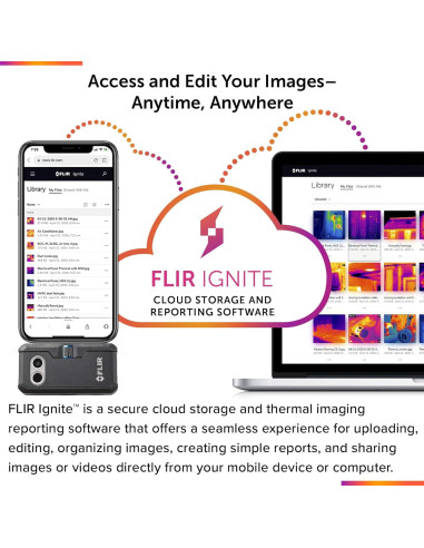 Cámara Térmica FLIR ONE Pro para iPhone 15 USB-C 320x240