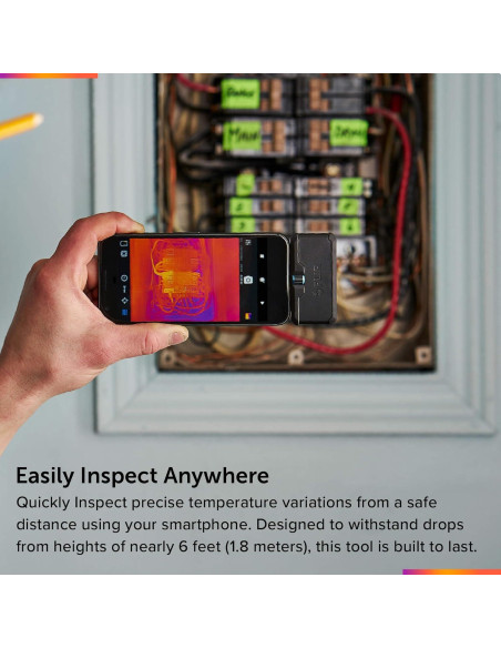 Cámara Térmica FLIR ONE Pro para iPhone 15 USB-C 320x240