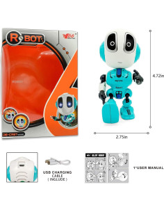 Robot Hablante Interactivo MING YING 788485982515 Azul 2