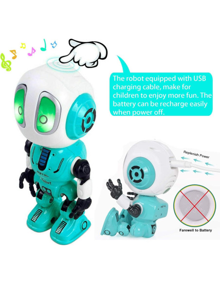 Robot Hablante Interactivo MING YING 788485982515 Azul Robot Hablante Interactivo MING YING 788485982515 Azul