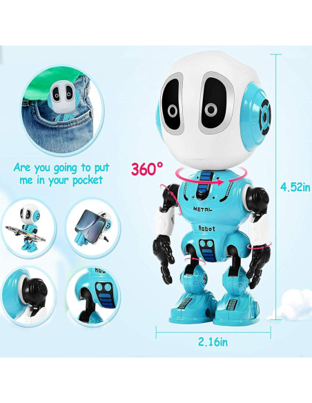 Robot Hablante Interactivo MING YING 788485982515 Azul Robot Hablante Interactivo MING YING 788485982515 Azul