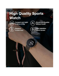 Reloj Deportivo GPS SUUNTO 9 Peak Pro Negro, 97 Modos, 30 Días Batería 2