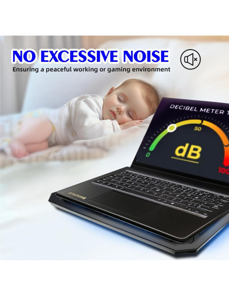 Base de Enfriamiento NAGAN para Laptop 14-17.3" Ergonómica