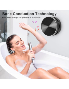 Altavoz Bluetooth Yunseity de Conducción Ósea con Ventosa 2