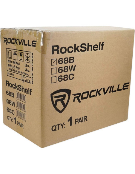 Altavoces de Estantería Rockville ROCKSHELF 68B V2 6.5" 8 Ohm