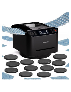 Barajador y Repartidor Automático 2-en-1 CARDSPIN, 12 Jugadores, Silencioso