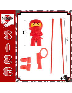 Palillos de Entrenamiento Ninja Nuanchu para Niños 18 cm 2