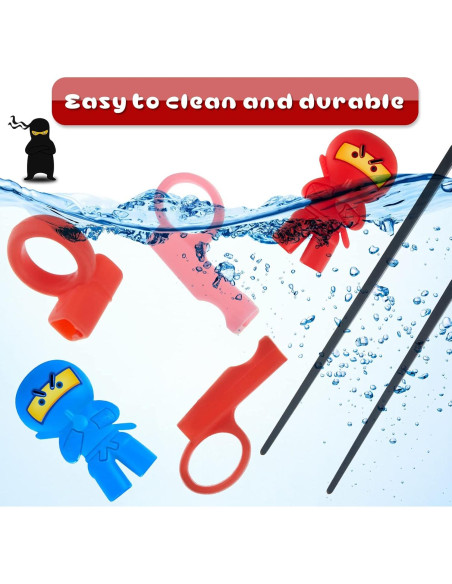 Palillos de Entrenamiento Ninja Nuanchu para Niños 18 cm