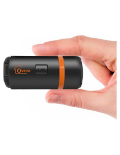 Mini Bomba de Aire Eléctrica Oviora con Luz LED y 5 Boquillas