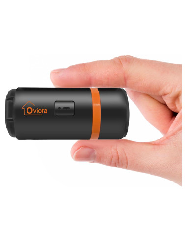 Mini Bomba de Aire Eléctrica Oviora con Luz LED y 5 Boquillas