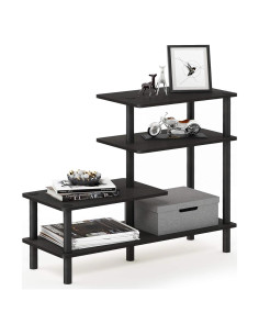 Estante Lateral Furinno Turn-N-Tube 3 Niveles Espresso