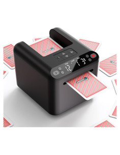 Distribuidor Automático de Cartas ADZERD T1 - Recargable, Silencioso, 1-12 Jugadores