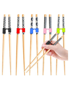 5 Pares de Palillos de Entrenamiento EAEDMY para Niños y Adultos