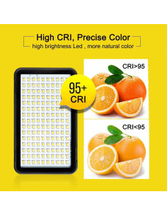 Luz LED Godox LEDM150 para Video y Fotografía 5600K CRI 95+ 2