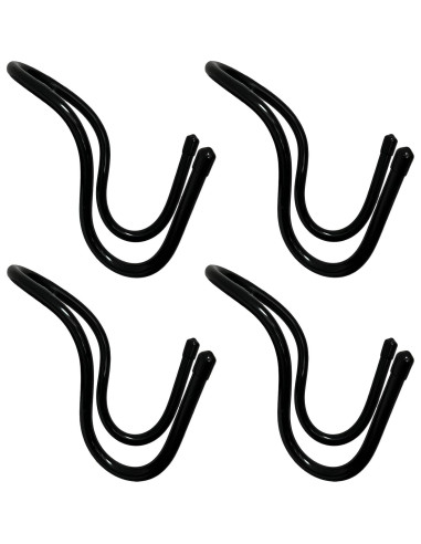 Soportes para Armas de Coche - 4 Piezas Ajustables - Metal Resistente