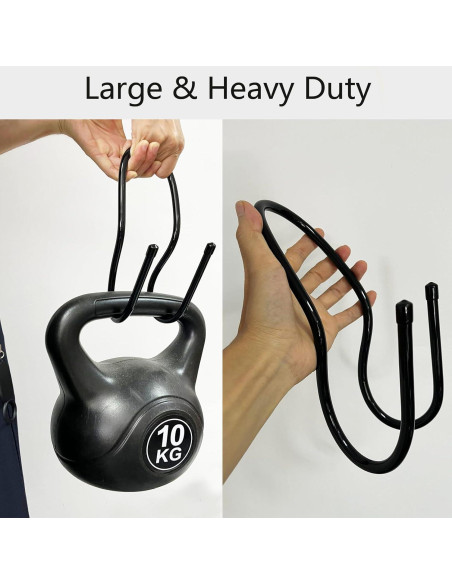 Soportes para Armas de Coche - 4 Piezas Ajustables - Metal Resistente