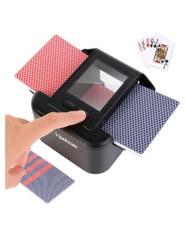 Barajador de Cartas Automático Vipdream con Batería Recargable
