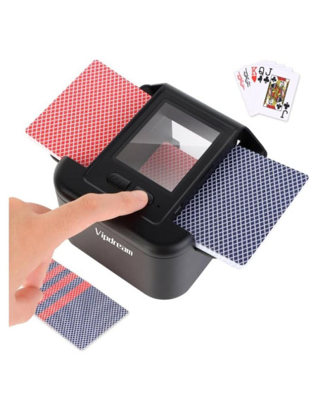 Barajador de Cartas Automático Vipdream con Batería Recargable