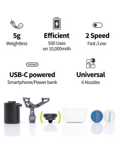 Bomba de Aire Eléctrica KIN SUN Kin Pump Ultraligera 5g 2