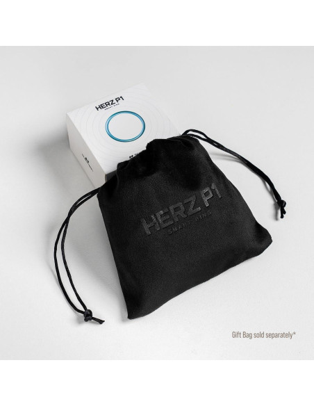 Anillo Inteligente Herz P1 Plata - Rastrear Salud 24/7, 20 Biométricas